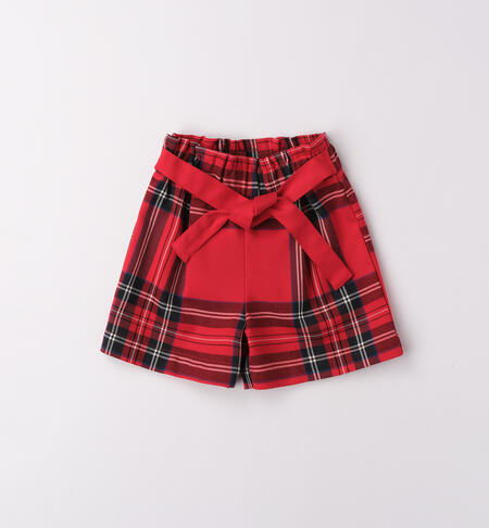 Shorts Natale bambina