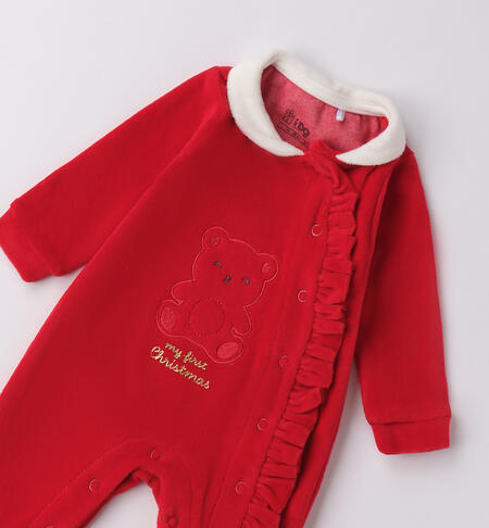 Tutina di Natale neonata